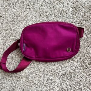 Lululemon Belt Bag | 1L Wild Berry - Pink Everywhere Belt Bag - Crossbody Bag
